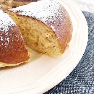 炊飯器で簡単バナナヨーグルトケーキ☆